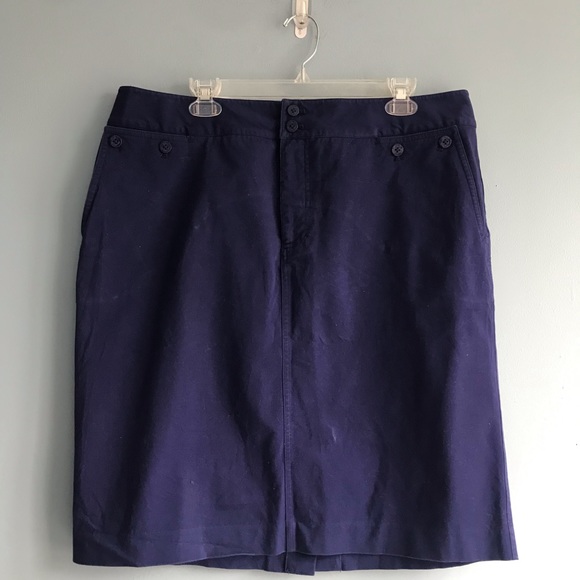 Lauren Ralph Lauren Nautical Skirt. Size 14 - Picture 1 of 4